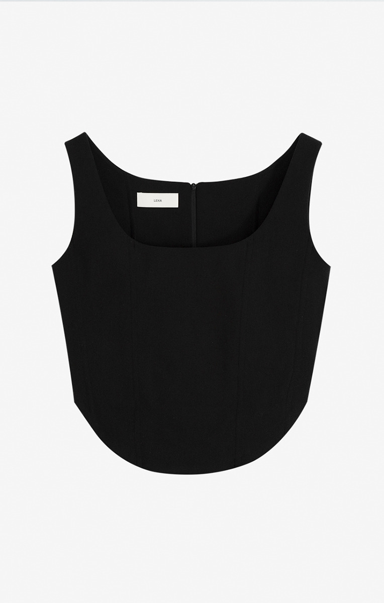 AVE BUSTIER TOP (BLACK)
