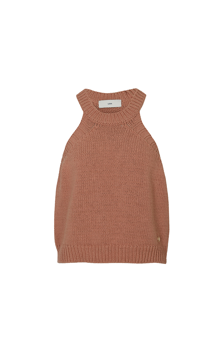 MATE KNIT TOP (IVORY, TOAST)