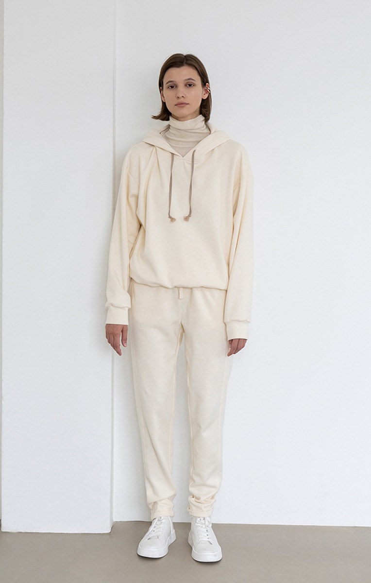 Sophie Drawstring Cotton Trackpants